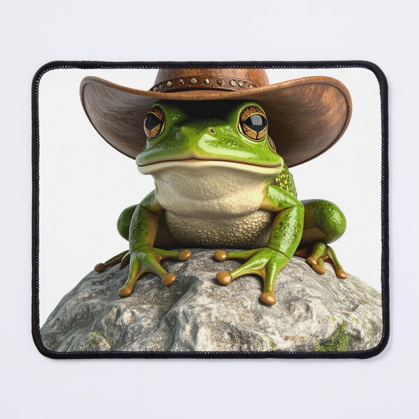 Item preview, Sad Frog with Cowboy Hat designed and sold by UAcomix.