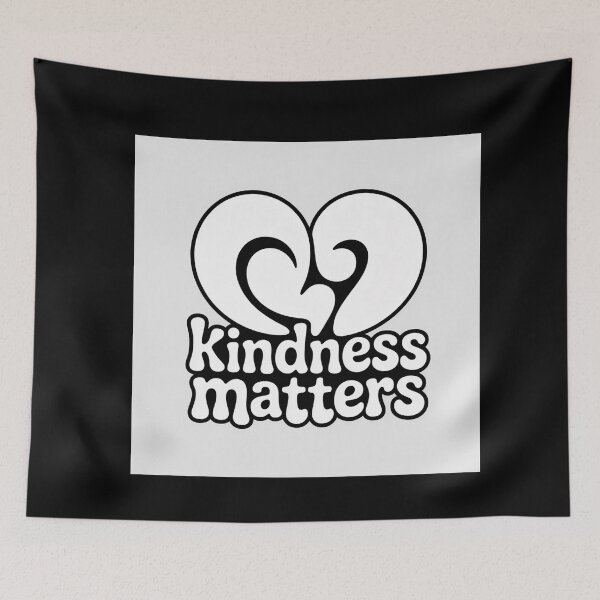Item preview, Be Kind Always Heart Design - Gentle Typography Tee designed and sold by Reichcorp.