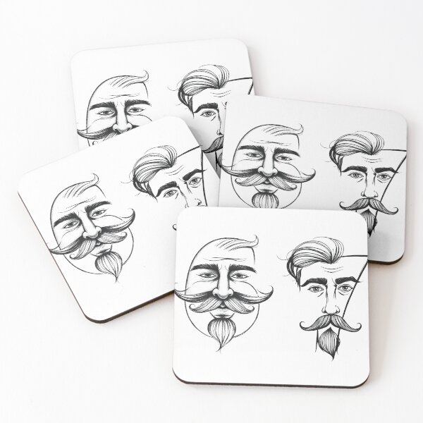 Item preview, Gentleman Faces 6–7 designed and sold by BushmanSoul.