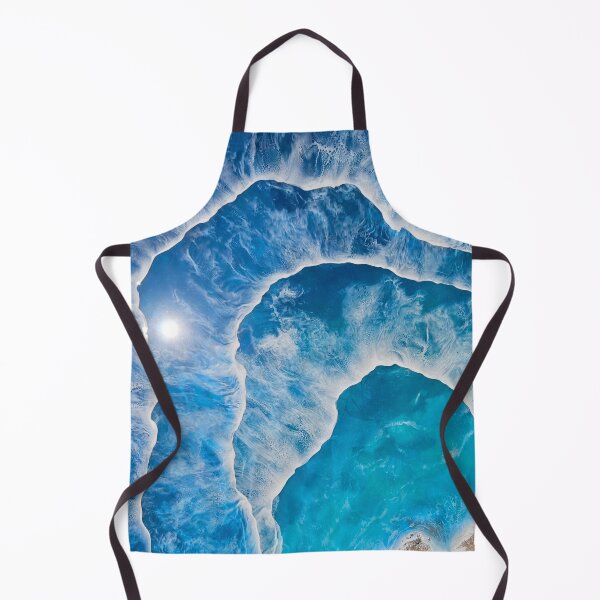 Item preview, Blue Ocean Wave Curl with Sunlight designed and sold by Jordannem.