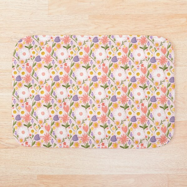 Item preview, Patrón ilustrado de bomba de flores designed and sold by Monie Illustrates.