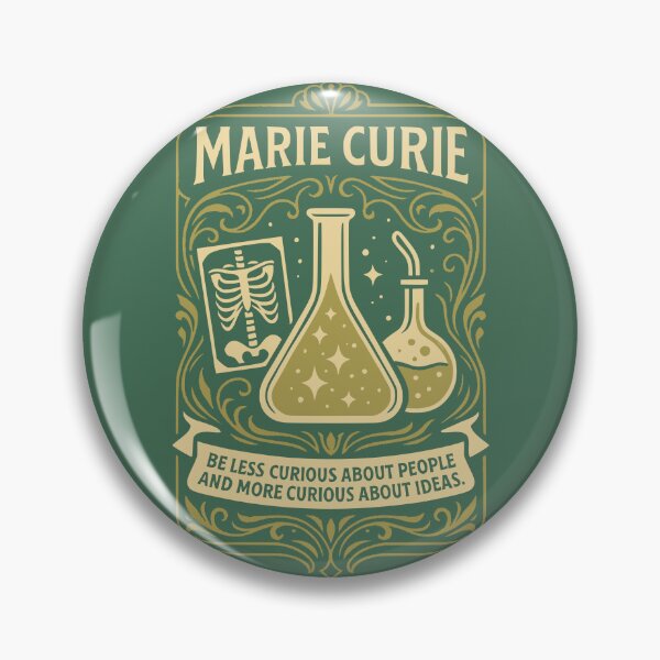 Item preview, Marie Curie designed and sold by Coconautica.