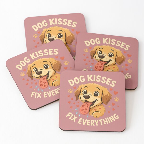 Item preview, Dog Kisses Fix Everything designed and sold by DariaOltes.