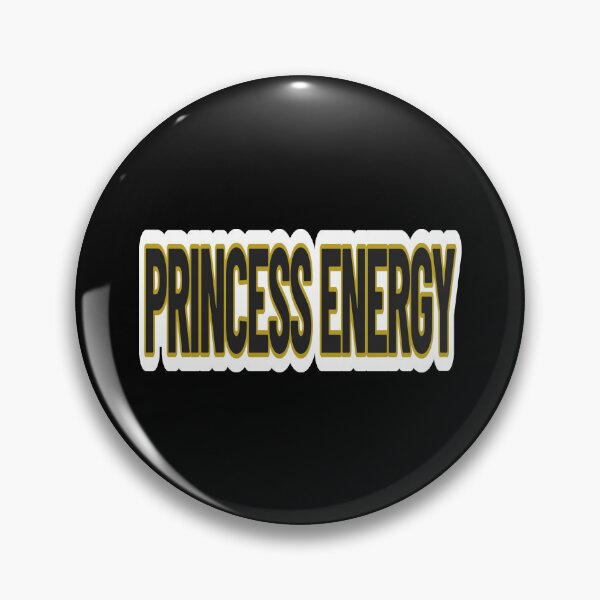 Item preview, High value humor – Princess Energy – Gift for Confident Women – Bold Minimalist Lettering designed and sold by JacobKAurumhead.