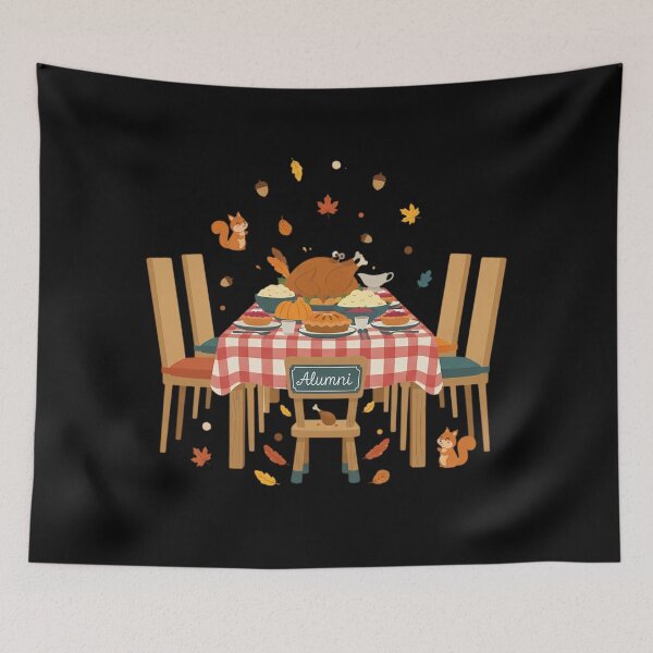 Item preview, Thanksgiving Alumni Feast Table Scene designed and sold by BeautifulEye.