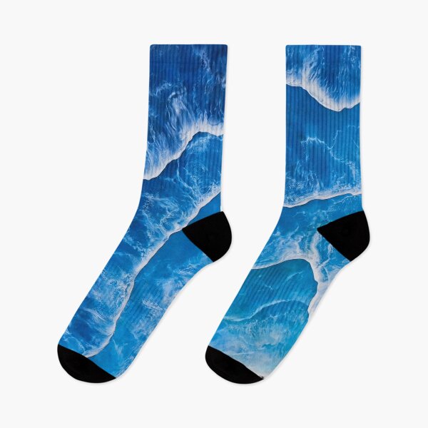 Item preview, Layered Blue Ocean Waves on Shore designed and sold by Jordannem.