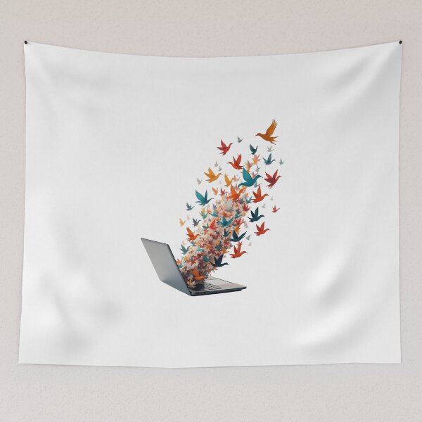 Item preview, Cyber Bird Explosion designed and sold by UAcomix.