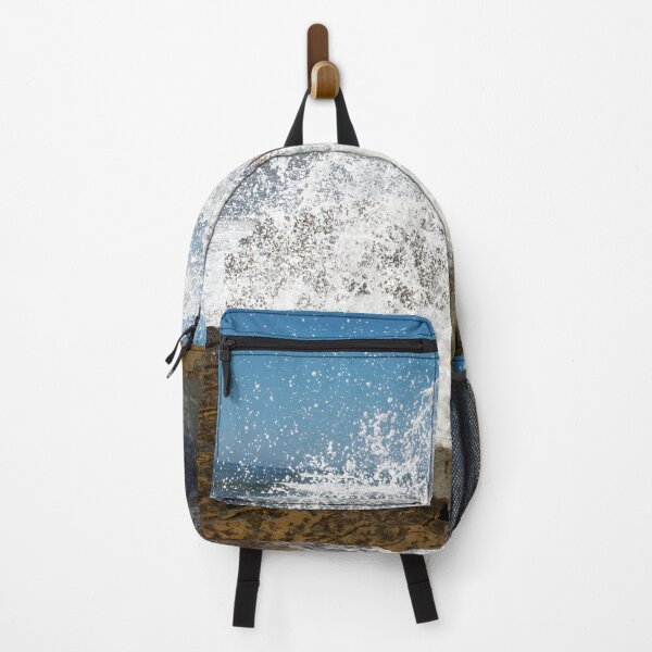 Item preview, Large waves crash into rocks, Cabrillo National Park  designed and sold by Visual-Minds.