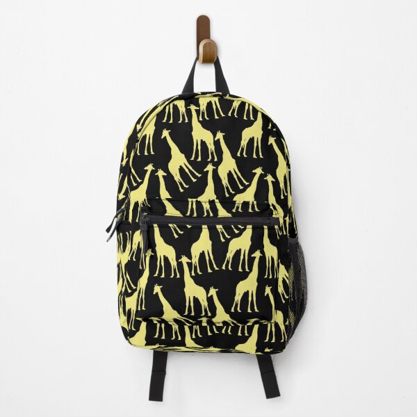 Item preview, Giraffe Pattern - Cute Animal - on Black for giraffe lovers designed and sold by Sajuade.