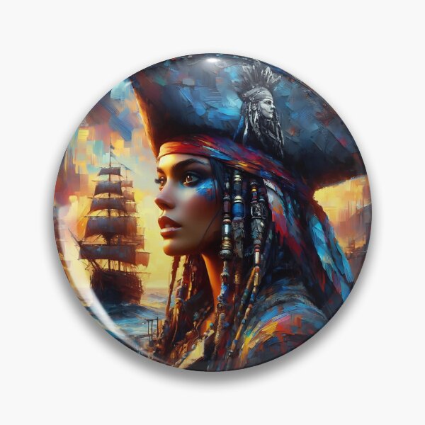 Item preview, Pirate Queen designed and sold by GalleryBrisArt.