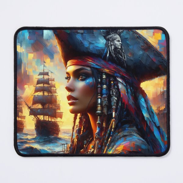 Item preview, Pirate Queen designed and sold by GalleryBrisArt.