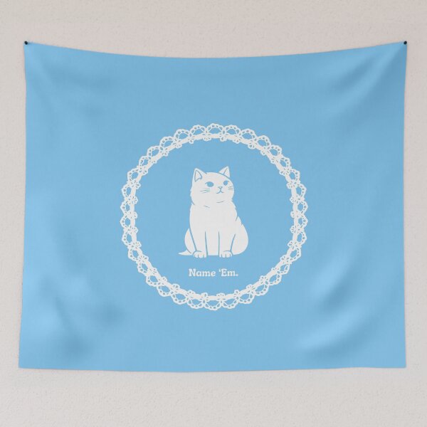 Item preview, Name Em Cat V 2 designed and sold by Storyspun Studios.