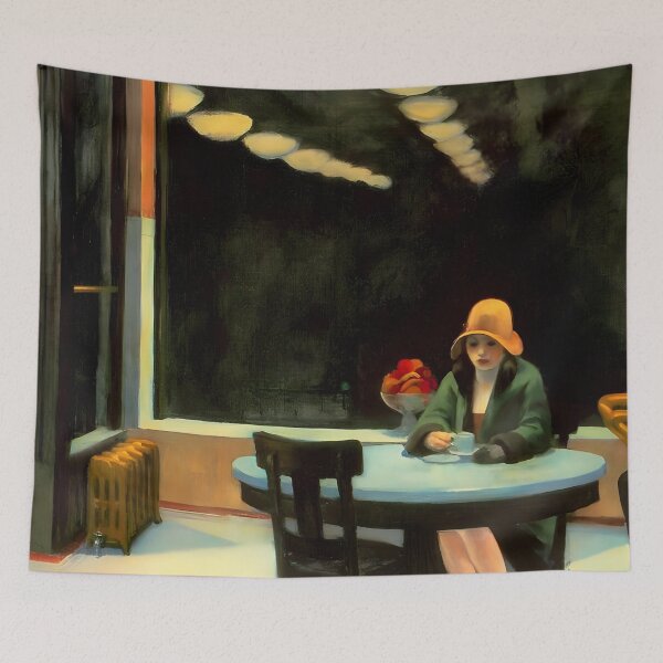 Item preview, Edward Hopper designed and sold by allezwagandi.