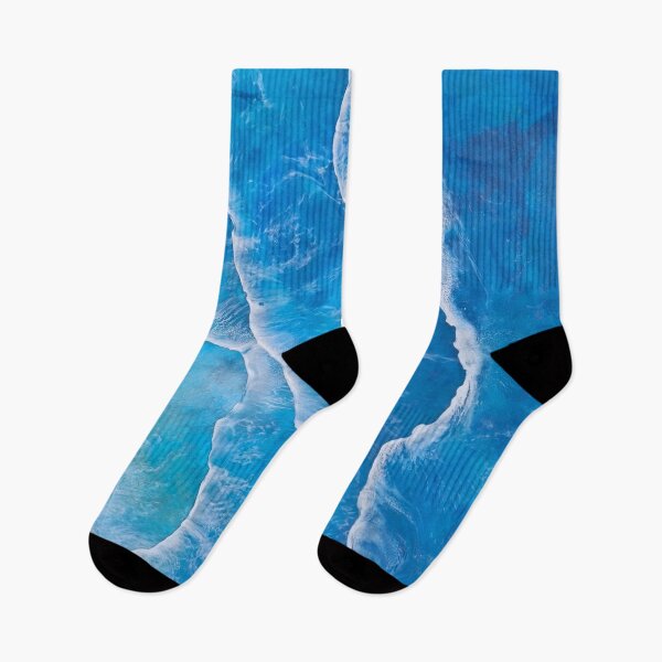 Item preview, Blue Ocean Waves Rolling onto Shore designed and sold by Jordannem.