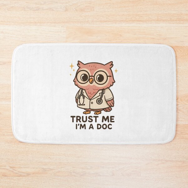 Item preview, Cute Doctor Owl Shirt – Trust Me I’m a Doc | Funny Physician Gift | Kawaii Medical Worker Sweatshirt designed and sold by ClinicalHubs.