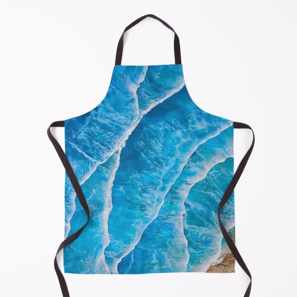 Item preview, Blue Ocean Waves Breaking on Shore designed and sold by Jordannem.