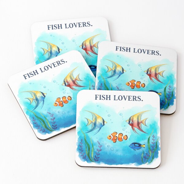 Item preview, Fish lovers designed and sold by HeyLemon.