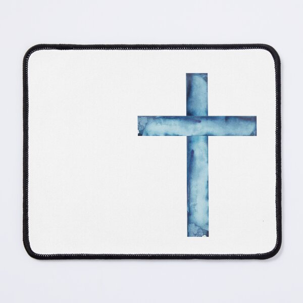 Item preview, blue cross designed and sold by Pop Drop Shop .
