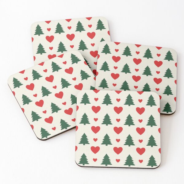 Item preview, Me encanta la Navidad | Corazones festivos de Feliz Navidad | Árbol de Navidad designed and sold by Bogologo.