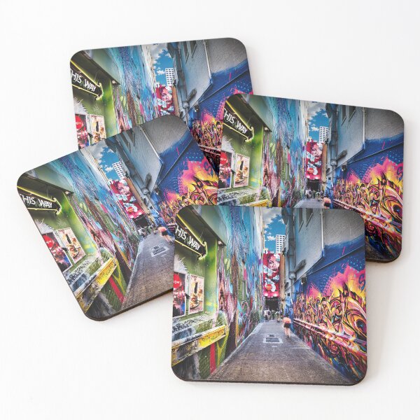 Item preview, Vibrant Brisbane Laneway designed and sold by pcole123.