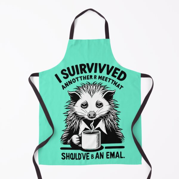 Artikelvorschau, Lustiges Büro-Opossum-Shirt – Meeting hätte eine E-Mail sein sollen – Geschenk für Kollegen entworfen und verkauft von DrawDrip.