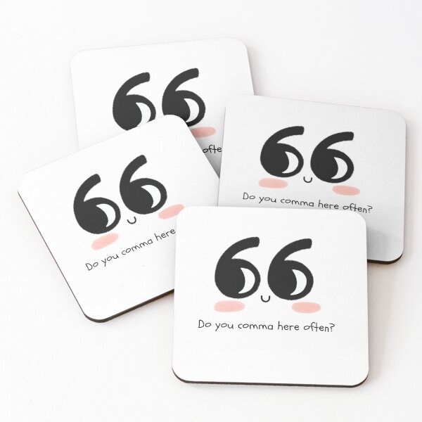 Item preview, Do You Comma Here Often? designed and sold by EverythingAshh.