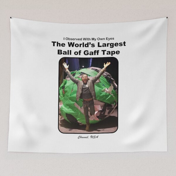 Item preview, Largest Ball of Gaff Tape designed and sold by ChunnelKeeper.