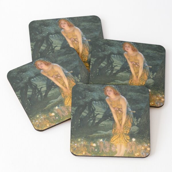 Item preview, EDWARD ROBERT HUGHES - MIDSUMMER EVE designed and sold by The Pink Rebel.