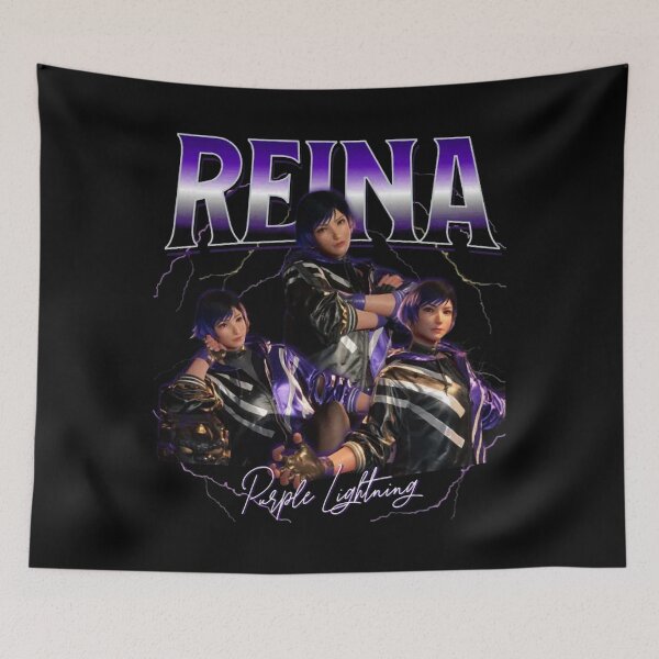 Item preview, Reina Tekken Purple Lightning Vintage Bootleg  designed and sold by zudembhamad.