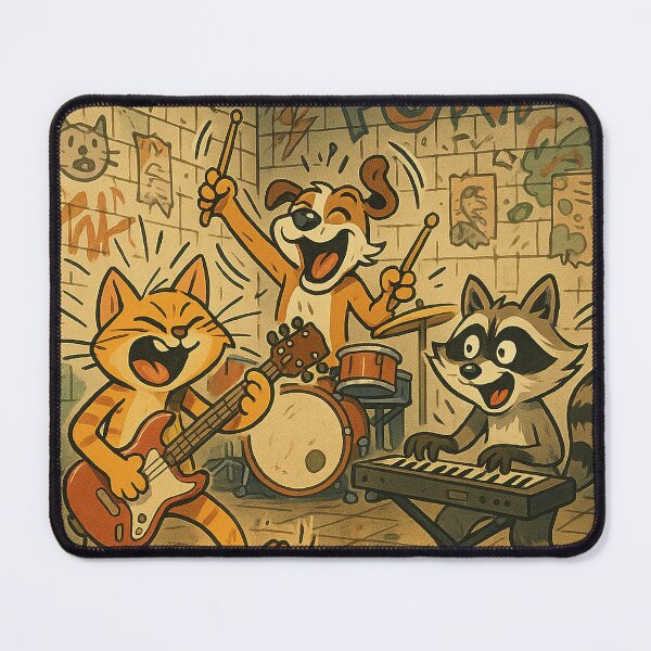 Item preview, Furry Garage Rock Session designed and sold by jumpercat.