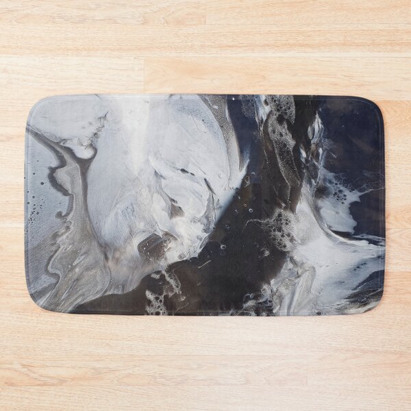 Item preview, Black and White Resin Marble Abstract designed and sold by Jordannem.