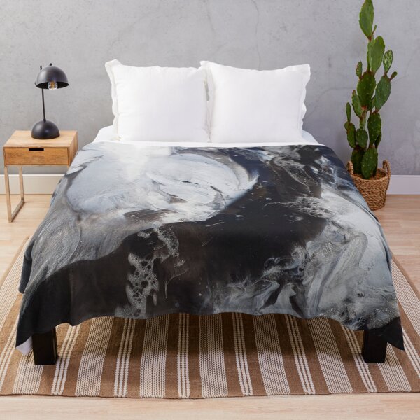 Item preview, Black and White Resin Marble Abstract designed and sold by Jordannem.