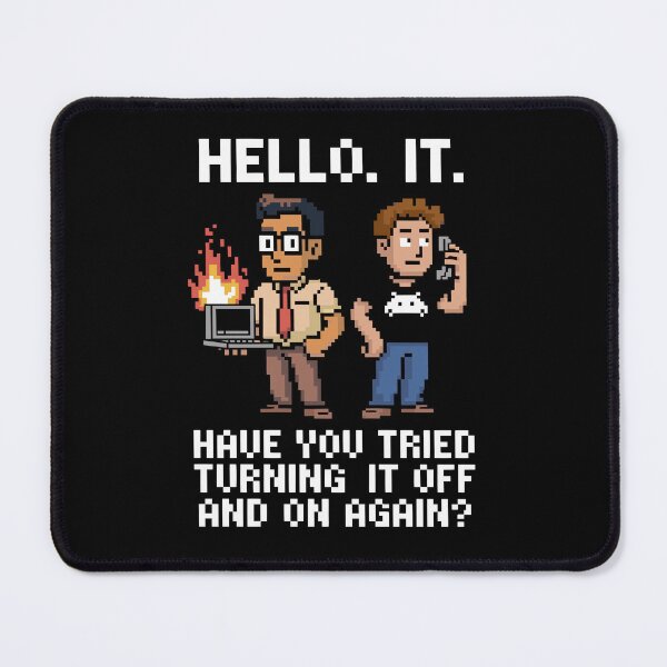 Item preview, Hello IT Tech Support Humor Office Design designed and sold by RogueDroid.