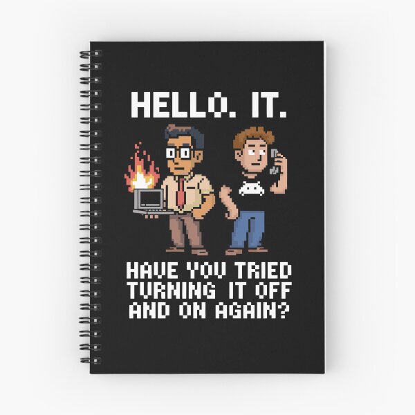 Item preview, Hello IT Tech Support Humor Office Design designed and sold by RogueDroid.