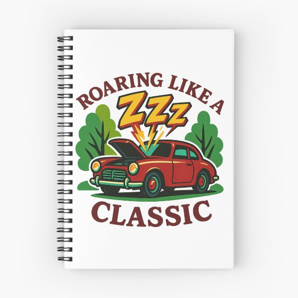 Item preview, Roaring Like a Classic Retro Car designed and sold by Galskap.