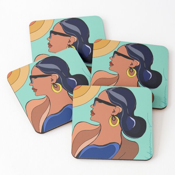 Item preview, Lady and Summer- A Minimalistic Design Digital Art designed and sold by Shabi4Arts.
