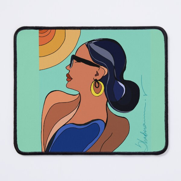 Item preview, Lady and Summer- A Minimalistic Design Digital Art designed and sold by Shabi4Arts.