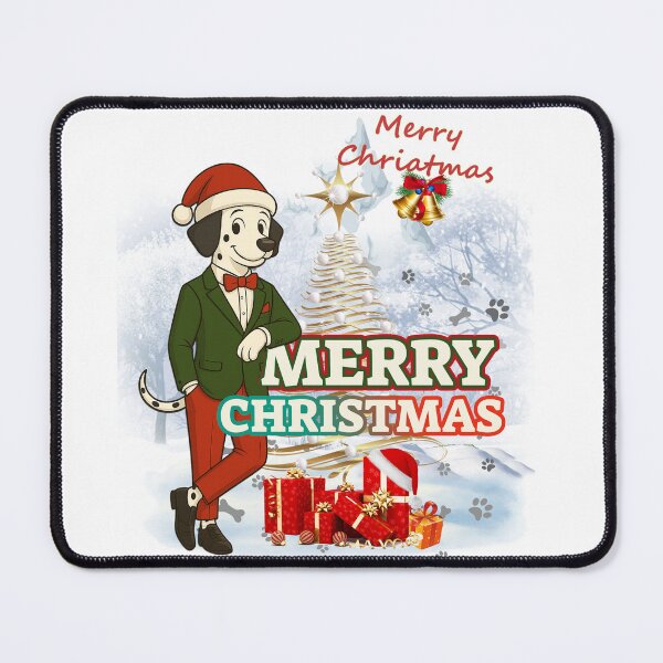 Item preview, Merry Christmas – Dapper Dalmatian Holiday Art designed and sold by Mars.Pen.Studio.