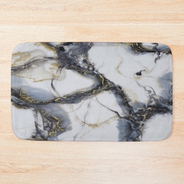 Item preview, White Marble Resin Abstract with Gold Veins designed and sold by Jordannem.