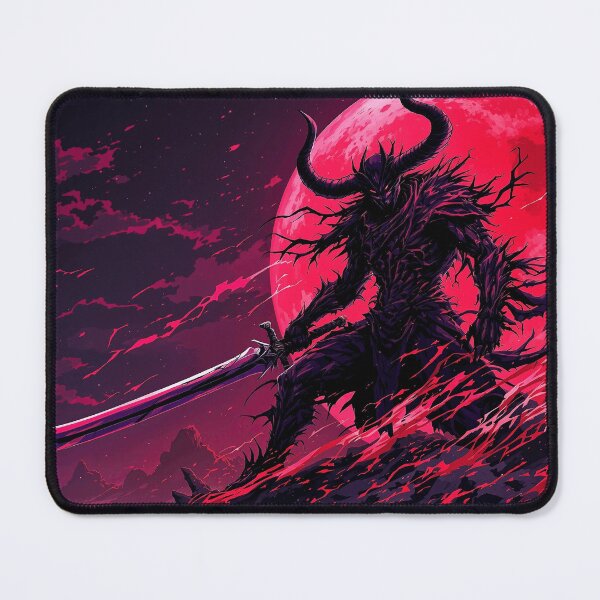 Item preview, Blood Moon Demon Swordsman designed and sold by MythspireArt.