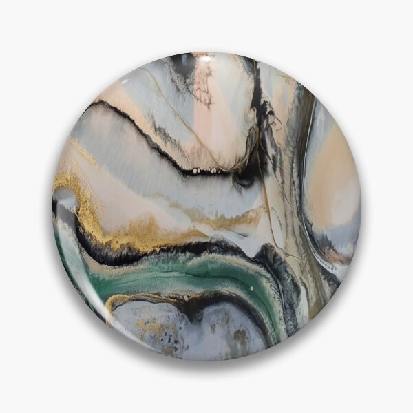 Item preview, Earth Tone Resin Abstract with Gold Accents designed and sold by Jordannem.