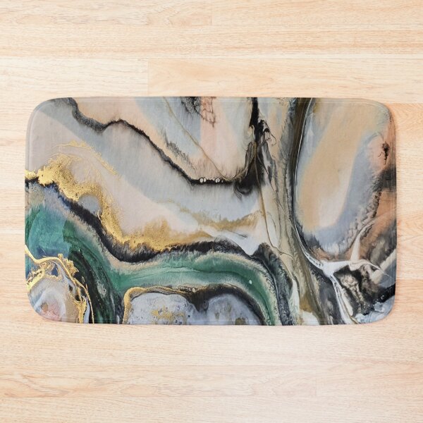 Item preview, Earth Tone Resin Abstract with Gold Accents designed and sold by Jordannem.