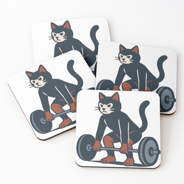 Item preview, Iron Paws – CatLifit Gym Tee designed and sold by PurfectAttitude.