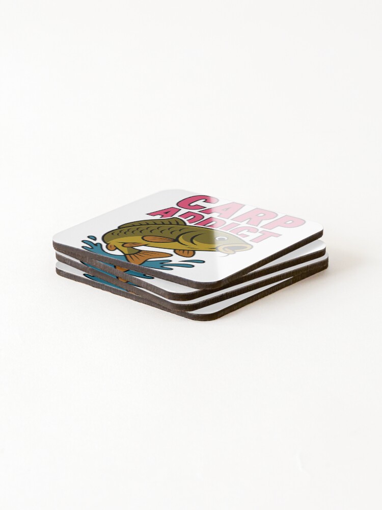Thumbnail 4 of 5, Coasters (Set of 4), carp Addict designed and sold by Rldesigns89.