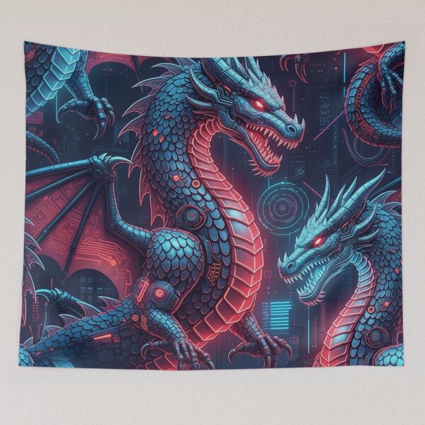 Item preview, Cyber Draconic Overlord designed and sold by jumpercat.