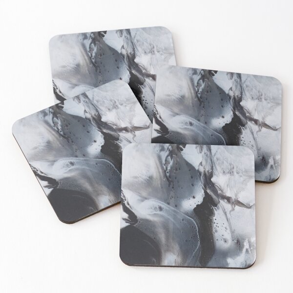 Item preview, Minimalist Black and White Resin Abstract designed and sold by Jordannem.