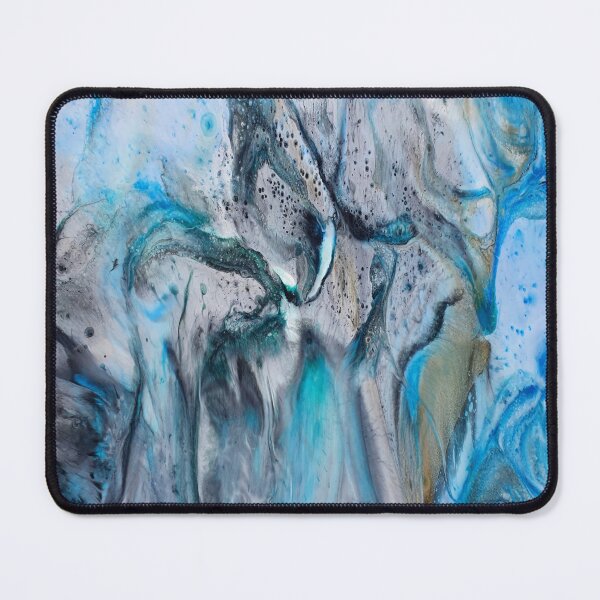 Item preview, Cool Blue Resin Flow Abstract Art designed and sold by Jordannem.