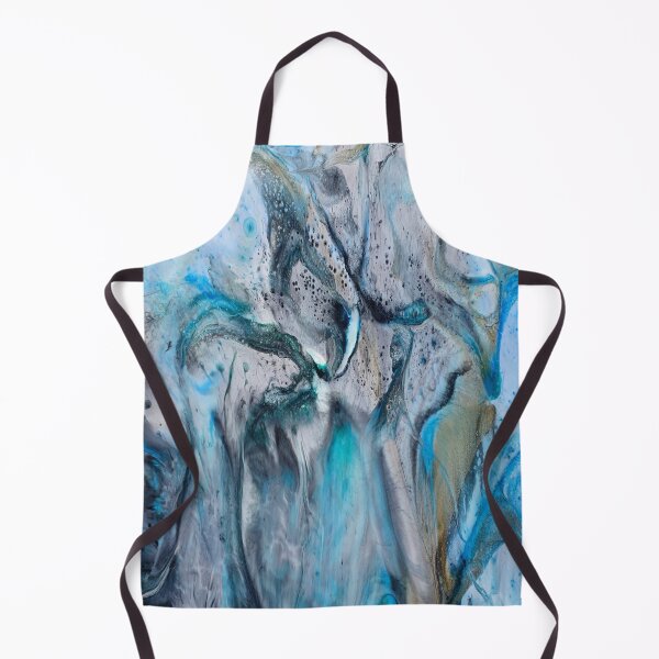 Item preview, Cool Blue Resin Flow Abstract Art designed and sold by Jordannem.