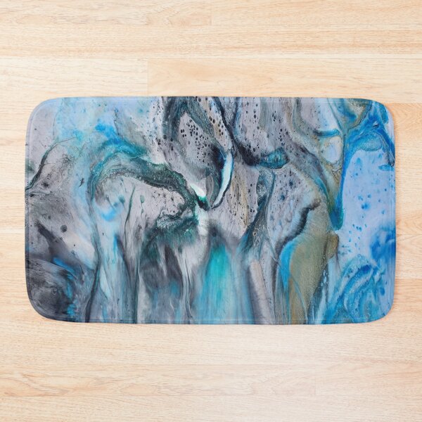 Item preview, Cool Blue Resin Flow Abstract Art designed and sold by Jordannem.