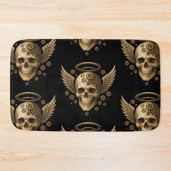 Item preview, Skull with snakes designed and sold by LaNadaYFundante.